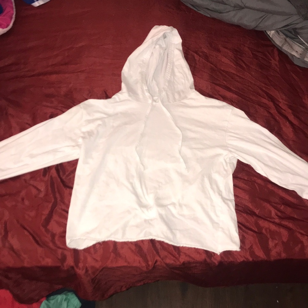 3 cropped long sleeve shirts